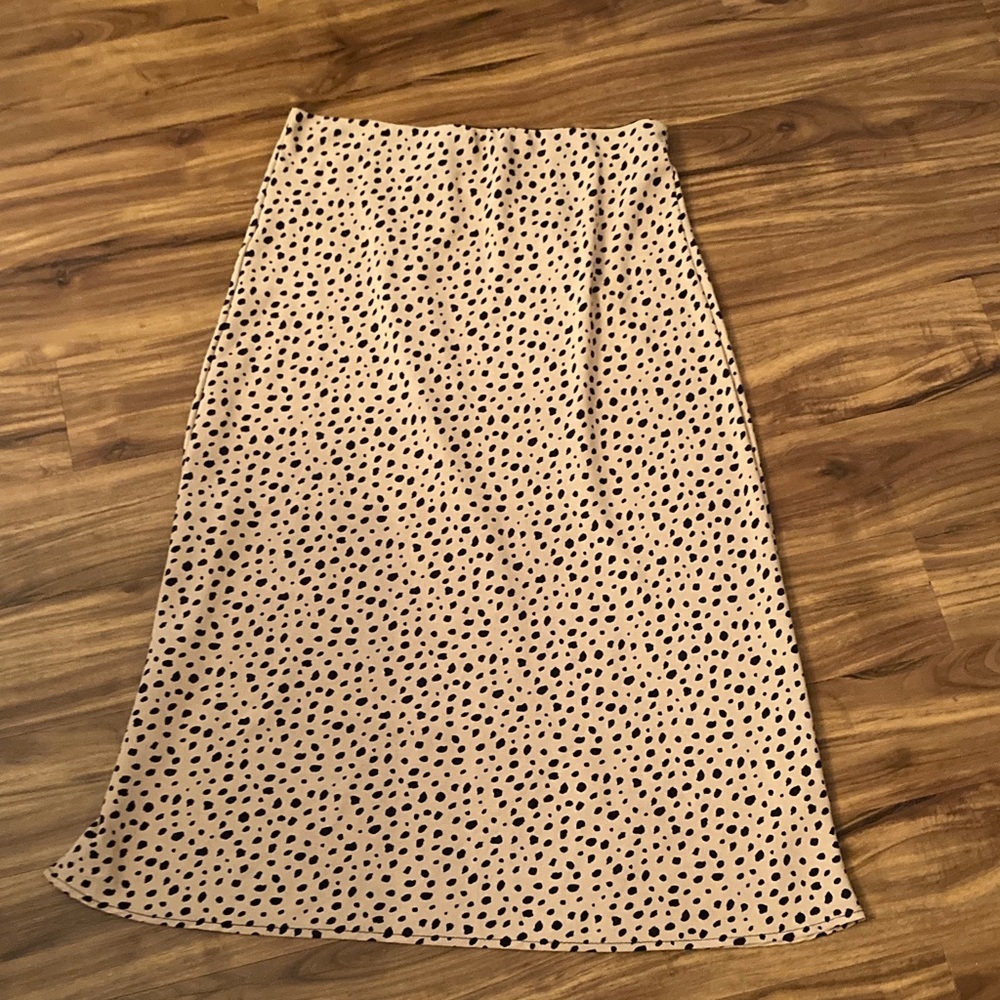 Jade by Jane animal print midi skirt
